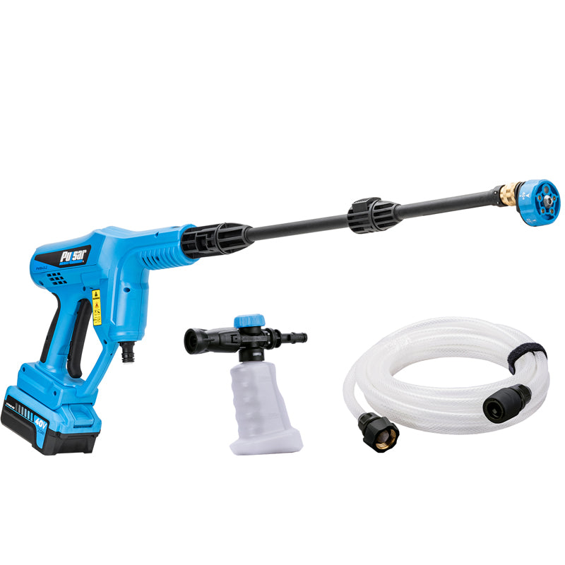 725 PSI 40 Volt Cordless Pressure Washer PWB40L2 – Pulsar Power Equipment